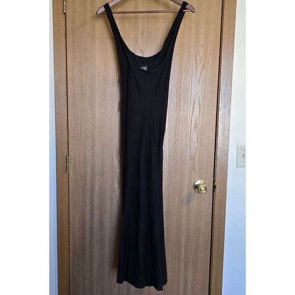 Eileen Fisher Cross Back Strap Midi Dress - Picture 3 of 11
